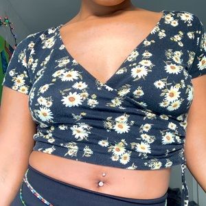 Floral Crop Top